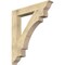 Ekena Millwork Merced Traditional Rough Sawn Bracket, Douglas Fir, 6"W x 42"D x 48"H BKT06X42X48MRC01RDF - alternate 1